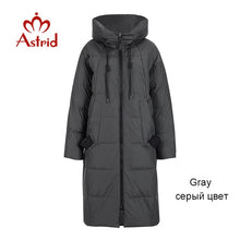 Load image into Gallery viewer, Women Loose Hooded Down Long Jacket - Hyshina
