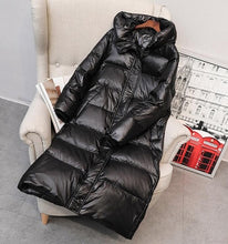 Load image into Gallery viewer, Women Hooded Duck Down Long Parka Coat - Hyshina
