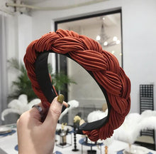 Load image into Gallery viewer, Women Hairband Cross Knot Braid Headband - Hyshina
