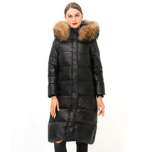 Load image into Gallery viewer, Women Hooded Duck Down Long Parka Coat - Hyshina
