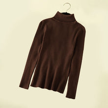 Load image into Gallery viewer, Women Sweater Turtleneck Long Sleeve Pullover - Hyshina
