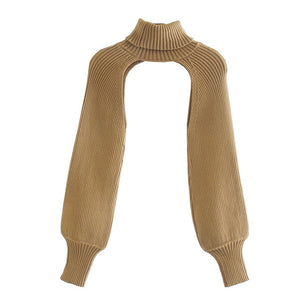 Pullover Women Turtleneck Sweater - Hyshina