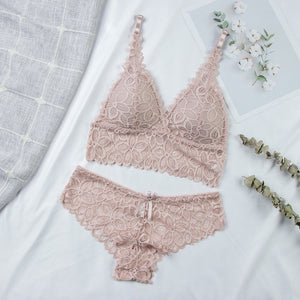 Lace Bra Sets Seamless Underwear - Hyshina
