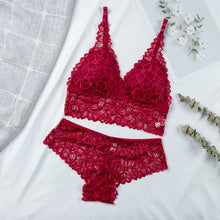 Load image into Gallery viewer, Lace Bra Sets Seamless Underwear - Hyshina
