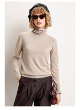 Load image into Gallery viewer, Turtleneck Cashmere Sweater - Hyshina
