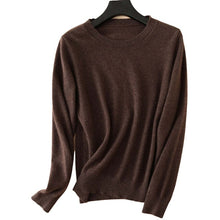 Load image into Gallery viewer, Merino Wool Cashmere Sweater - Hyshina
