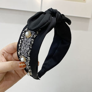 Embroidery  Flower Headbands For Women - Hyshina