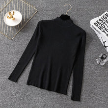 Load image into Gallery viewer, Women Sweater Knitted Turtleneck Pullovers - Hyshina
