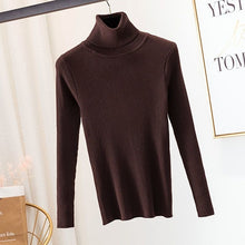 Load image into Gallery viewer, Pullover Knitted Turtleneck  Women Sweater - Hyshina
