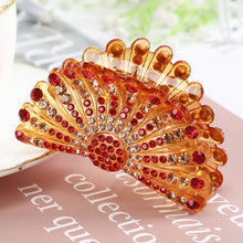 Load image into Gallery viewer, Large Size Women Vintage Rhinestone Hair Claw - Hyshina
