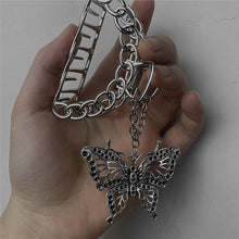 Load image into Gallery viewer, Vintage Goth Butterfly Love Pendant - Hyshina
