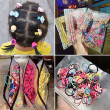 Load image into Gallery viewer, 1Pack 3 CM Random Colors Elastic Hair Bands - Hyshina
